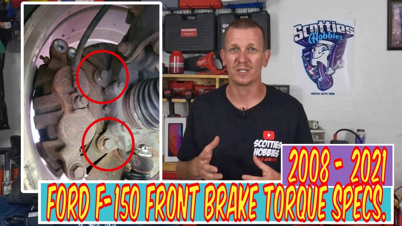 🔧 Ford F-150 Front Brake Torque Specs 2008-2021 🔧