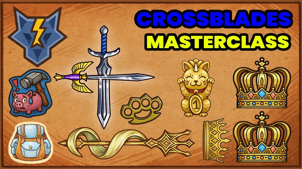 I Built an Unstoppable Crossblades Board | Backpack Battles