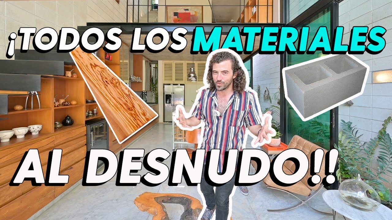 Casa con MUROS DE BLOCK AL DESCUBIERTO... y no tienen IDEA de cómo se ve! Piscina y jardín | Mérida