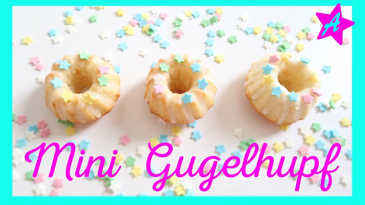 MINI GUGELHUPF selber backen I Geburtstagskuchen I einfach aber WOW