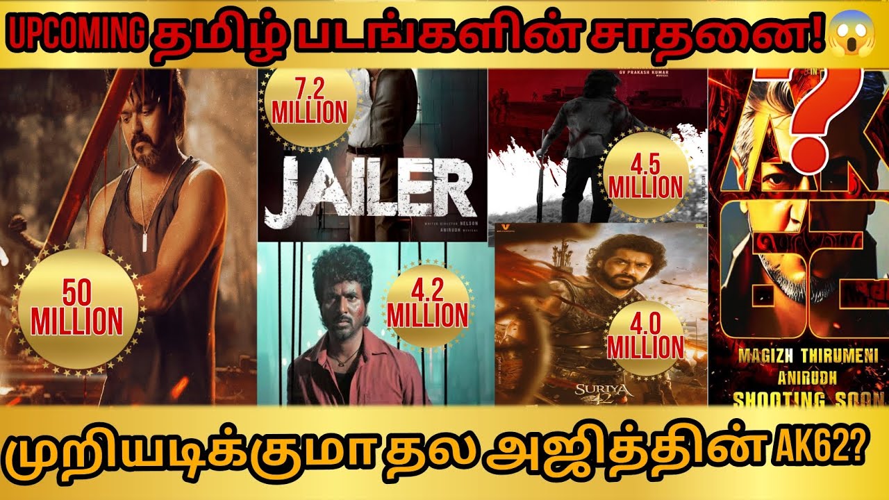 Upcoming தமிழ் படங்களின் சாதனை|முறியடிக்குமா 