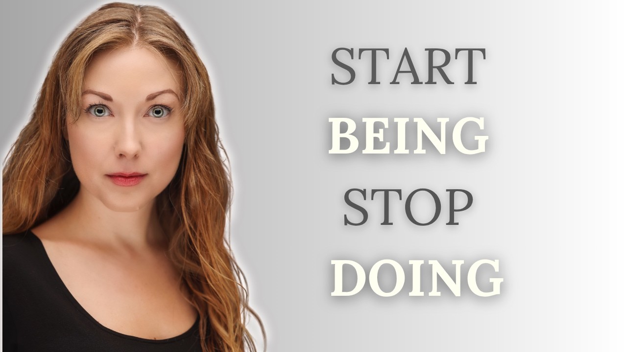 Start Being and Stop Doing