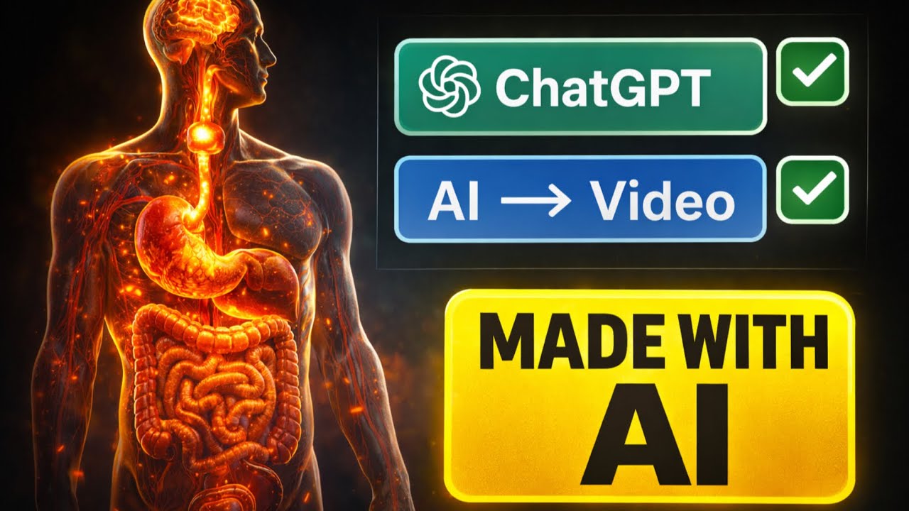 How Viral Health Animation Videos Are Made Using AI