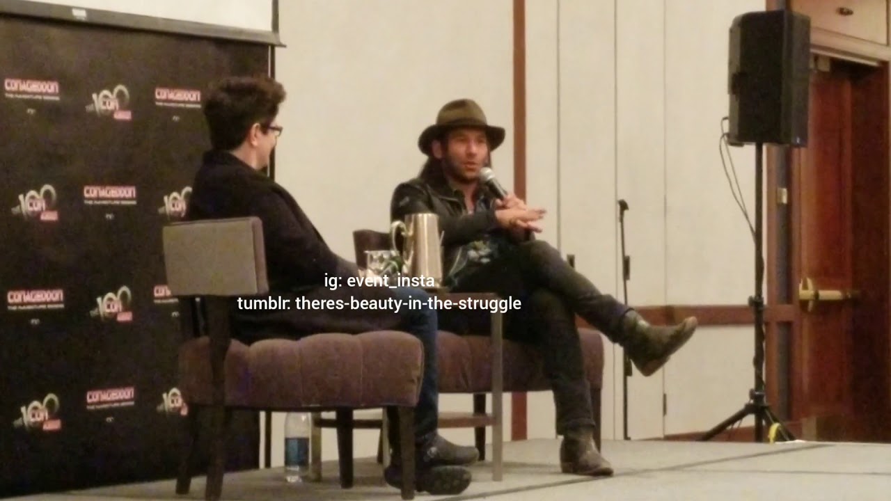 Zach McGowan on Working With Alycia Debnam-Carey (Conageddon)