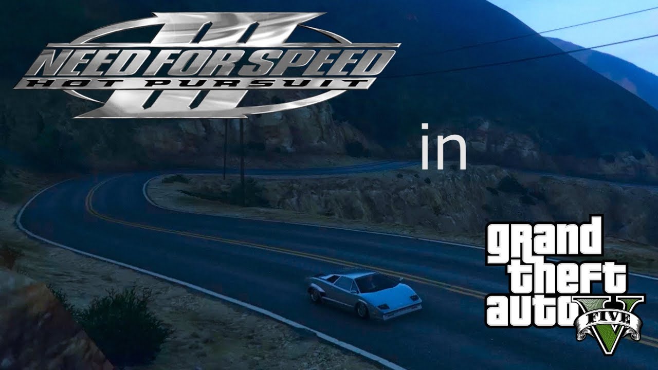 GTA V - Need for Speed III: Hot Pursuit intro REMAKE + side by side comparison