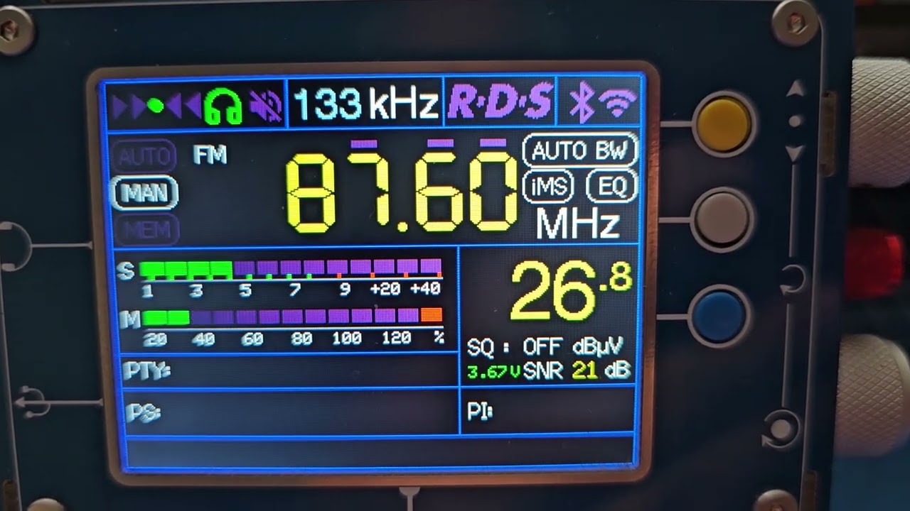 87.6 Mhz. IRIB Radio Javan Tarom RDS-  1380 km