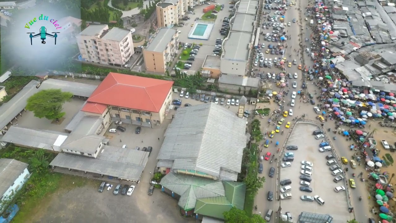 bonamoussadi (douala-Cameroun) vue du ciel