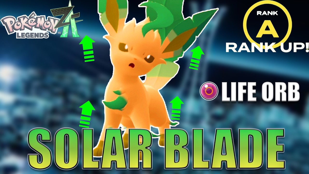 Solar Blade Leafeon Is No Joke🔥