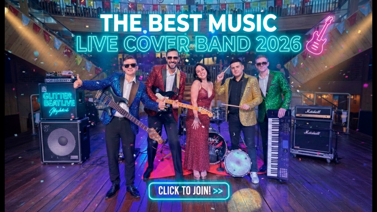 Best Live Cover Band 2026: Non-Stop Party Music + Jazz Funk Breaks ✨