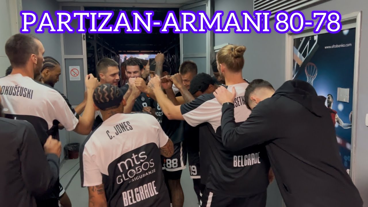 Partizan - Armani 80-78 