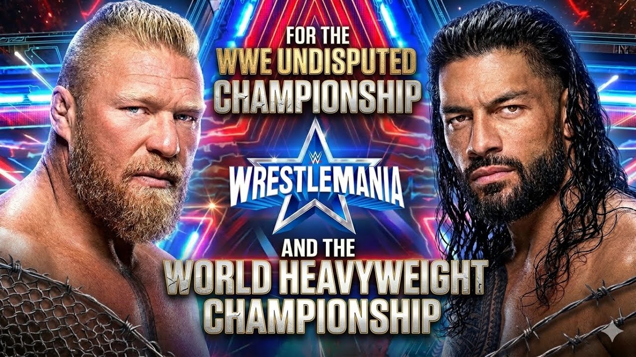 Brock lesnar vs Roman Reigns 