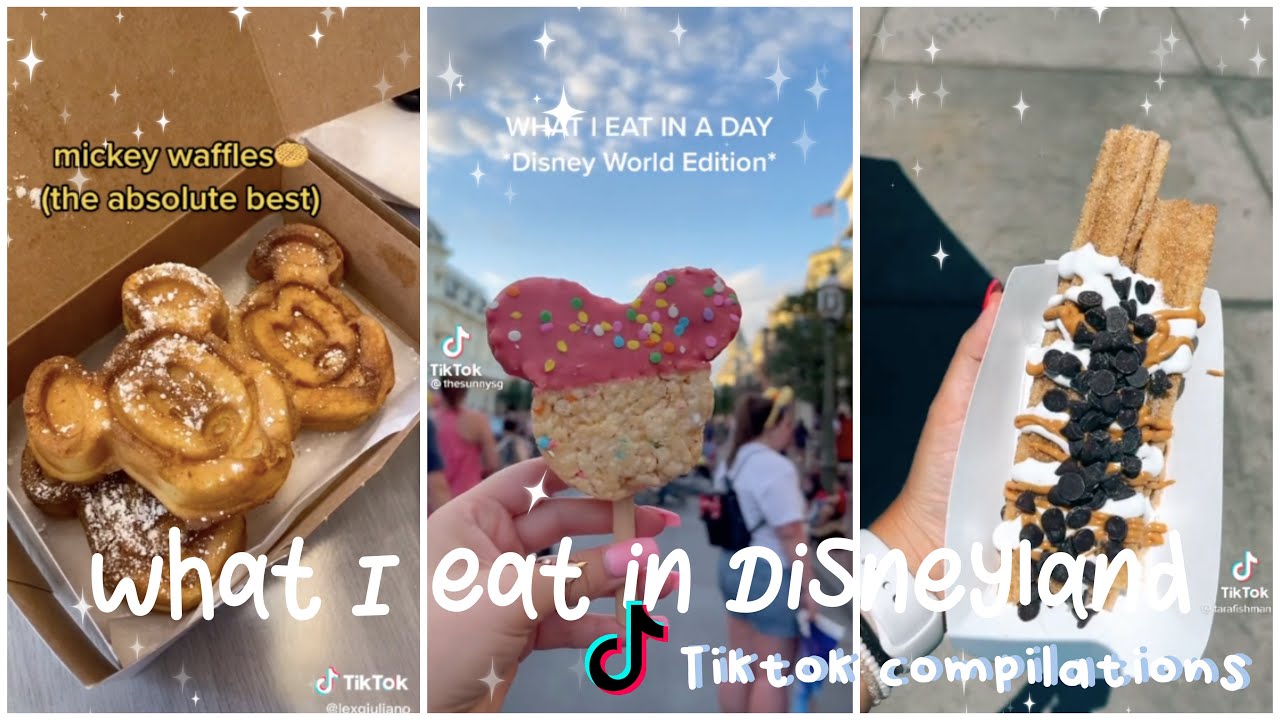 What I eat in a day (Disneyland version) | TikTok Compilation |