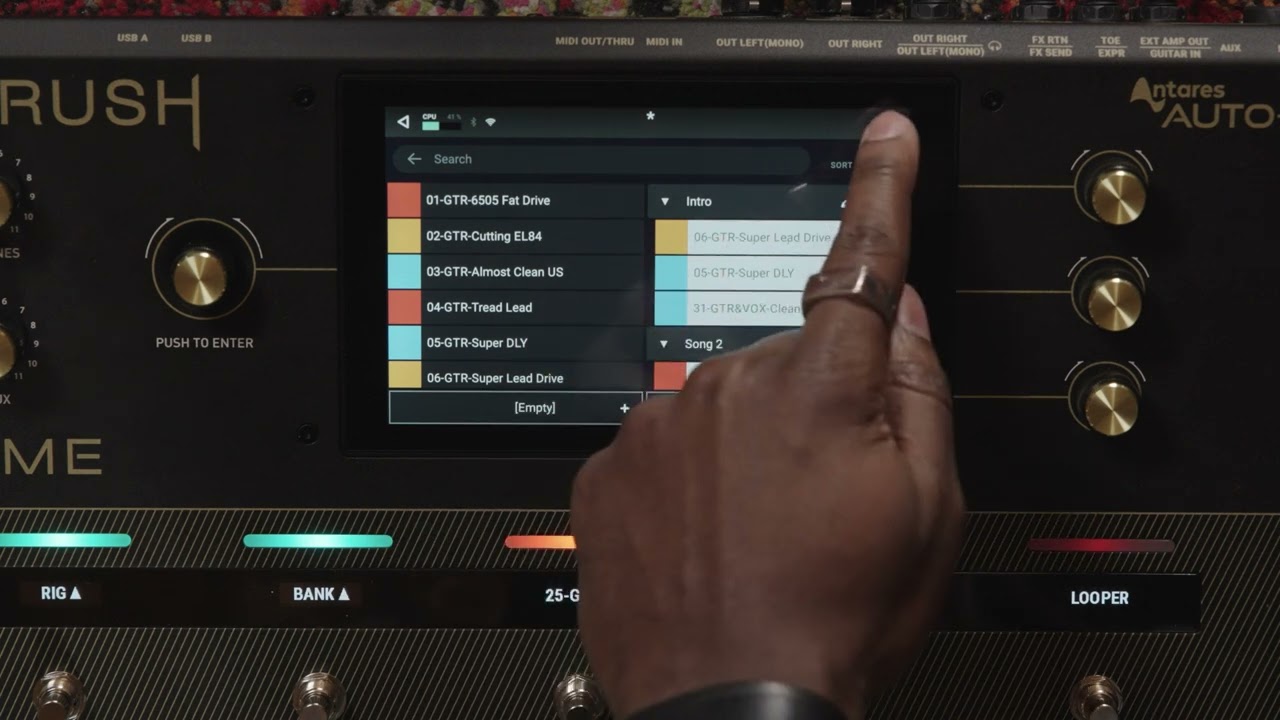 HeadRush PRIME – Creating and Using Setlists
