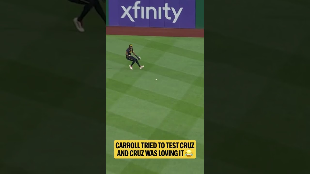 Corbin Carroll's speed 🏃 vs. Oneil Cruz's arm 💪