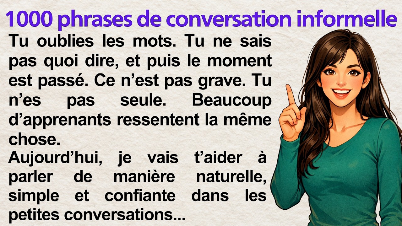 1000 Small Talk Sentences🔥 Speak French Naturally | Beginner French (A1&ndash;A2) | Frenchy Tales