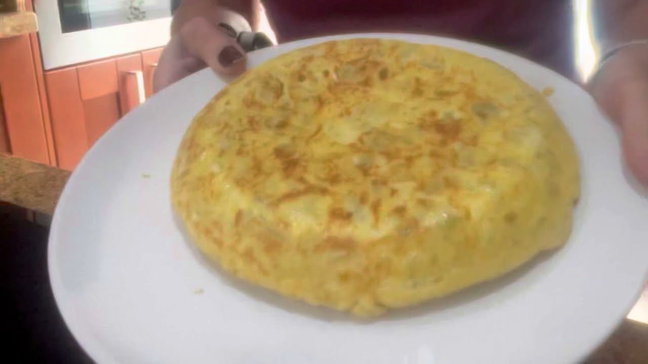 Tortilla de patatas al microondas
