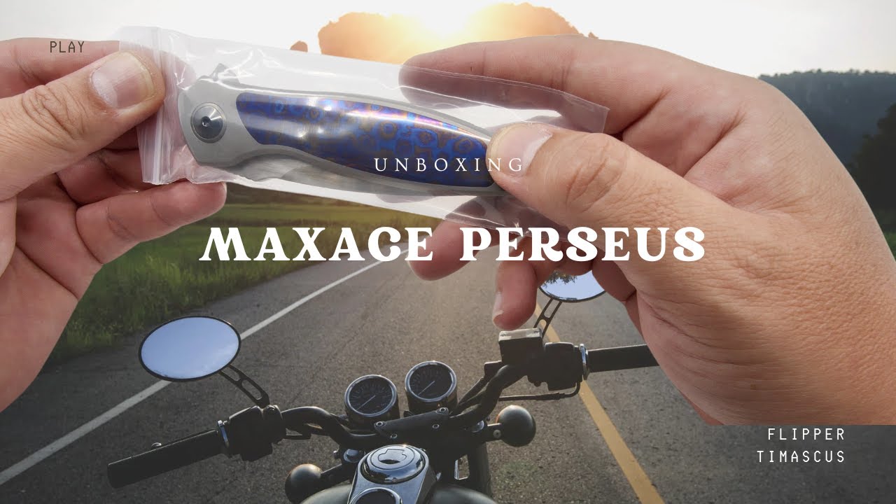 Knife Collector Reacts to the Maxace Perseus Timascus &ndash; First Look!