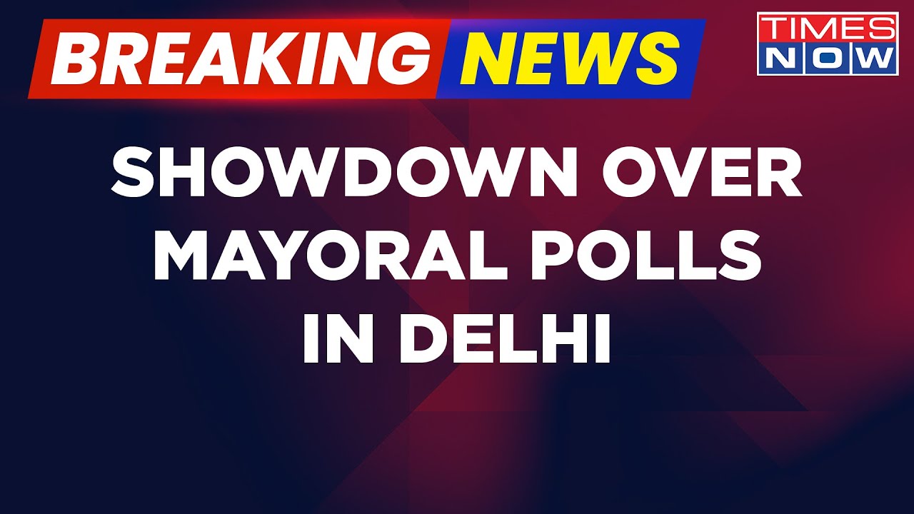 Breaking News: AAP Protest Outside BJP Office In Delhi; Claims BJP Tried To Derail Mayoral Elections