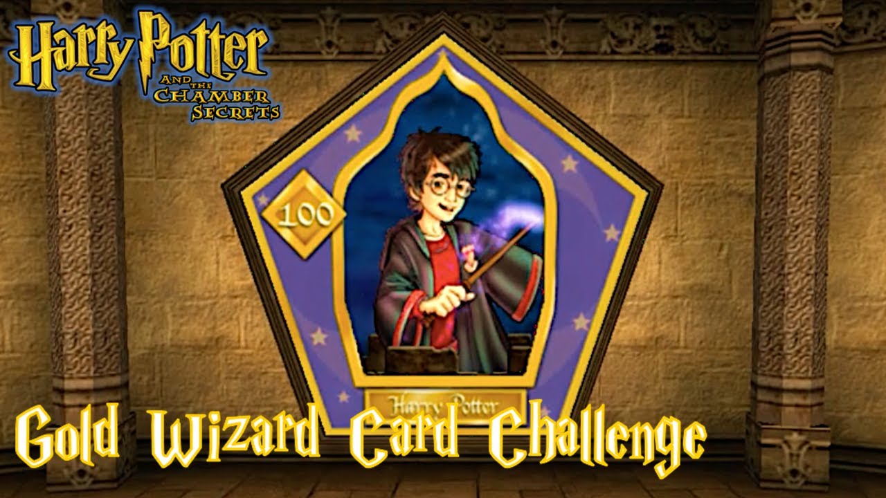Harry Potter and the Chamber of Secrets (PC): Gold Wizard Card Challenge