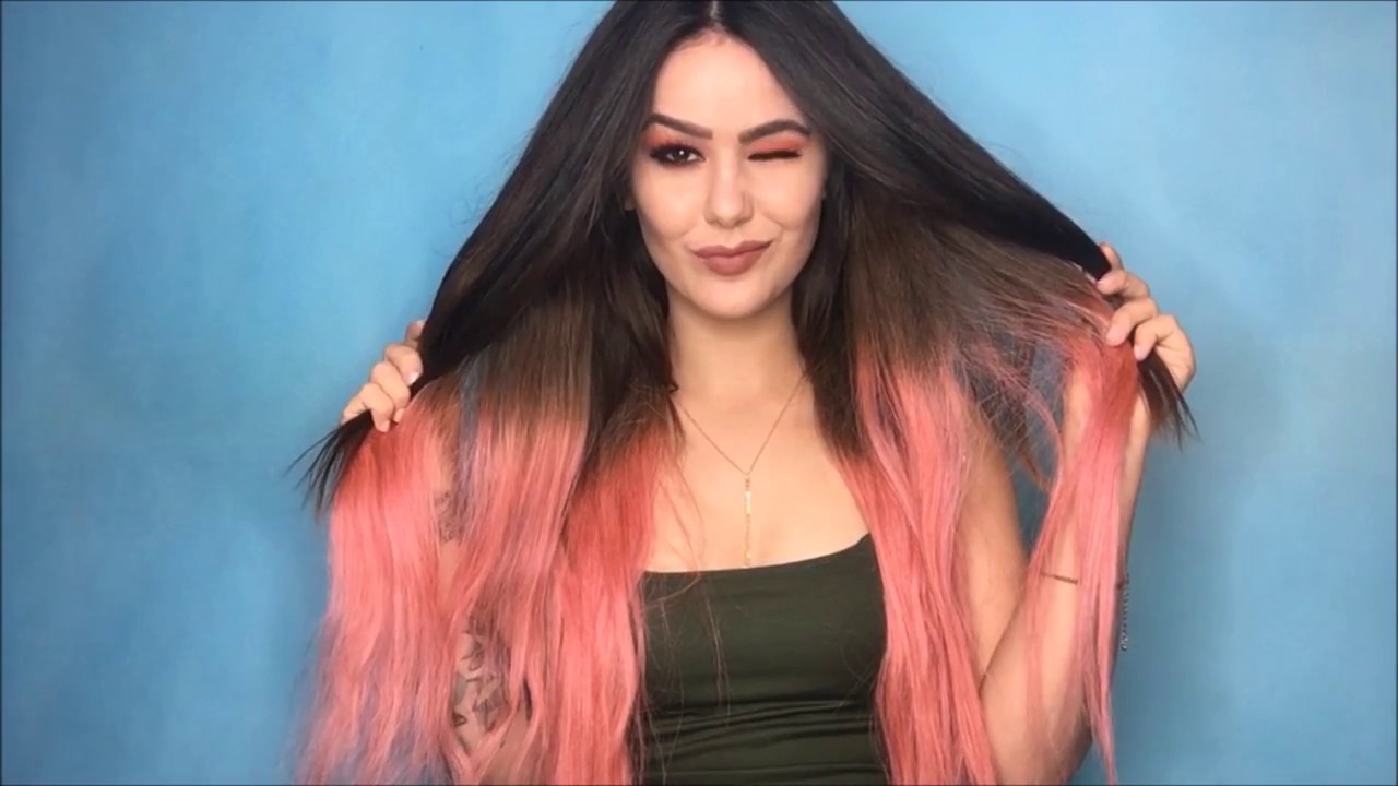 How to Clip In Ombre Hair Extensions | Rubin Extensions