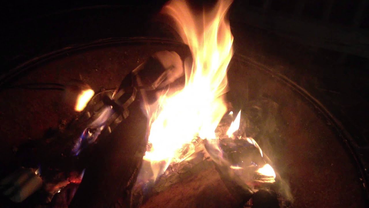 How to toast a marshmallow over an open camp fire