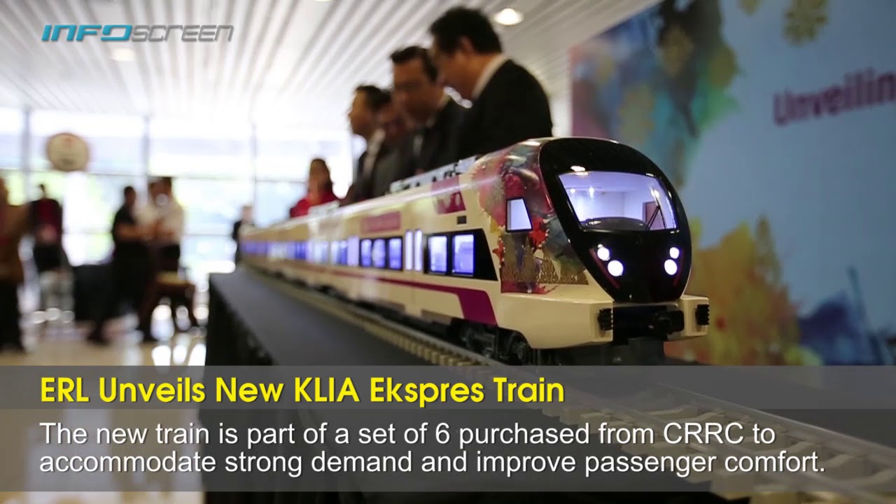 ERL Unveils New KLIA Ekspres Train