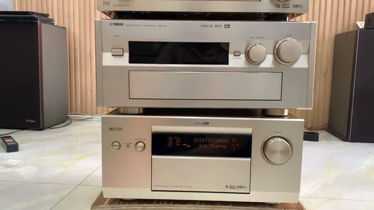Test Yamaha DSP-AZ1 khủng Long 500W cho khách Sì Gòn