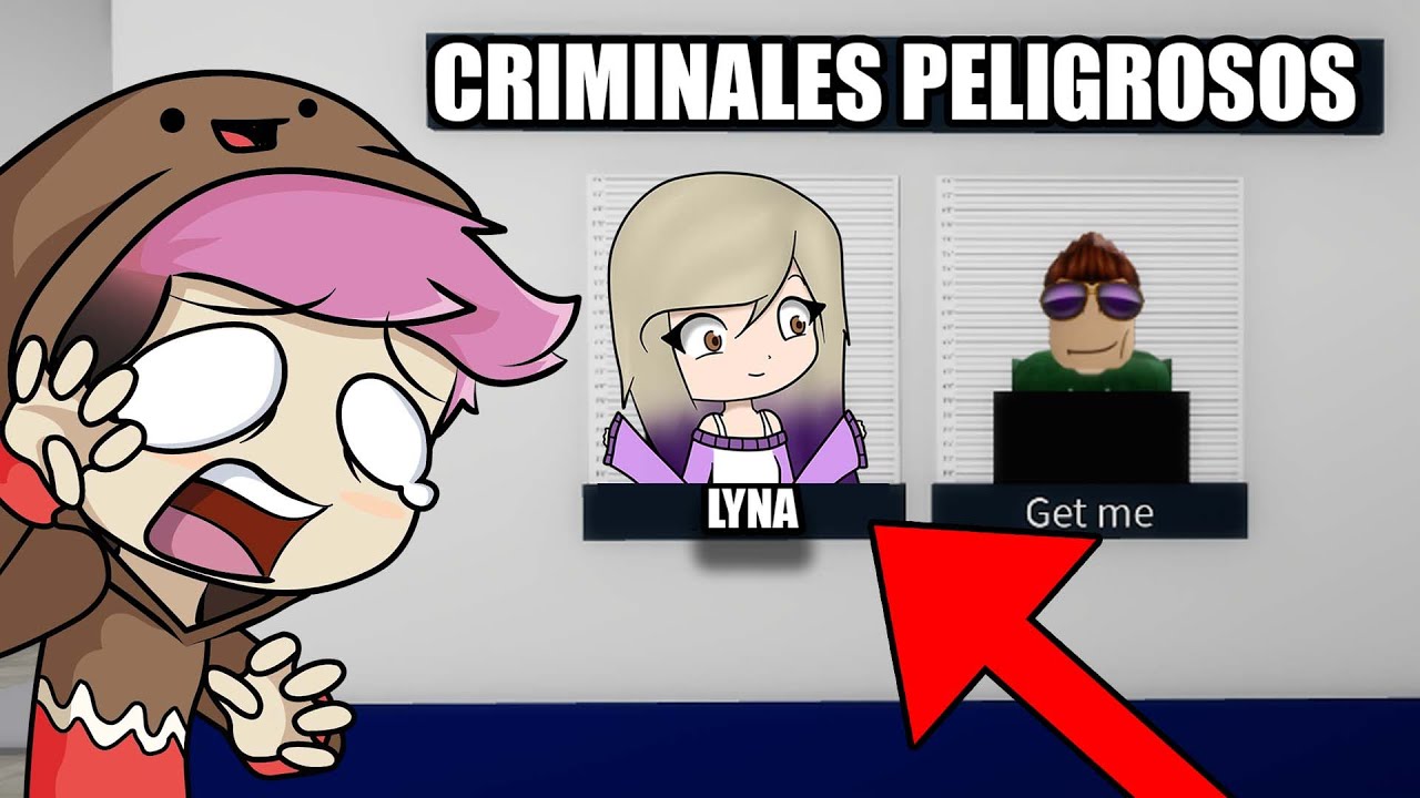 LYNA SE CONVIERTE EN LA CRIMINAL MAS BUSCADA DE BROOKHAVEN ROBLOX!