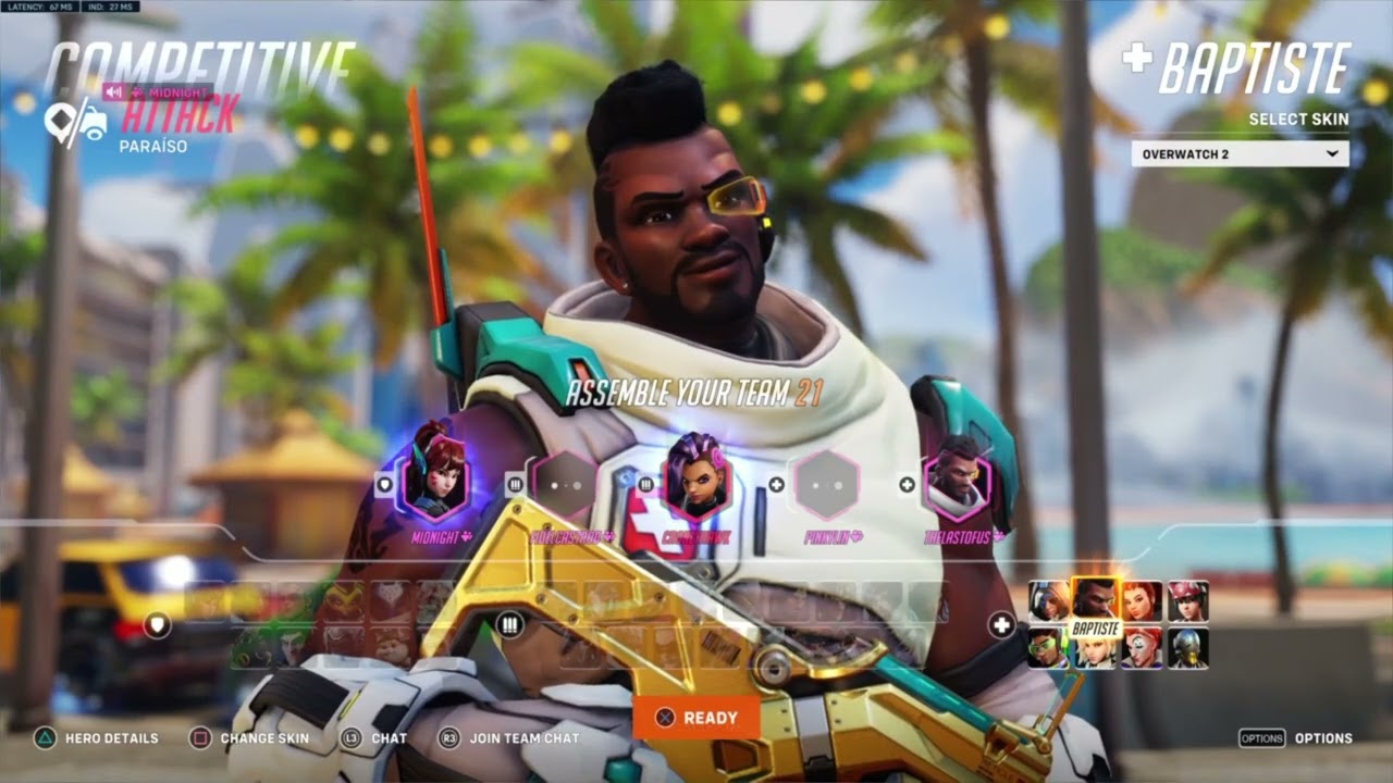 Comp w/ Mega, Mid, and Linda.