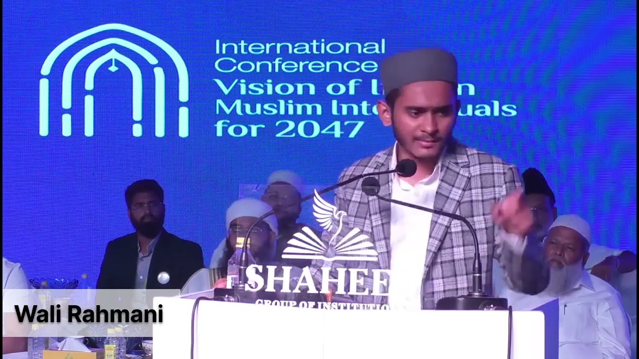 wali Rahmani Great and very very Important Speech #WaliRahmani #indianmuslim