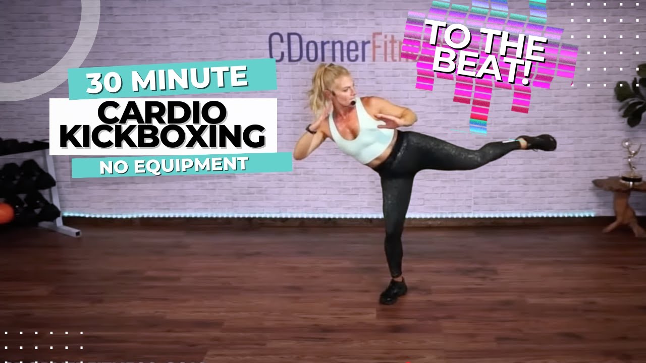 30 Minute Cardio Kickboxing Workout - No Equipment