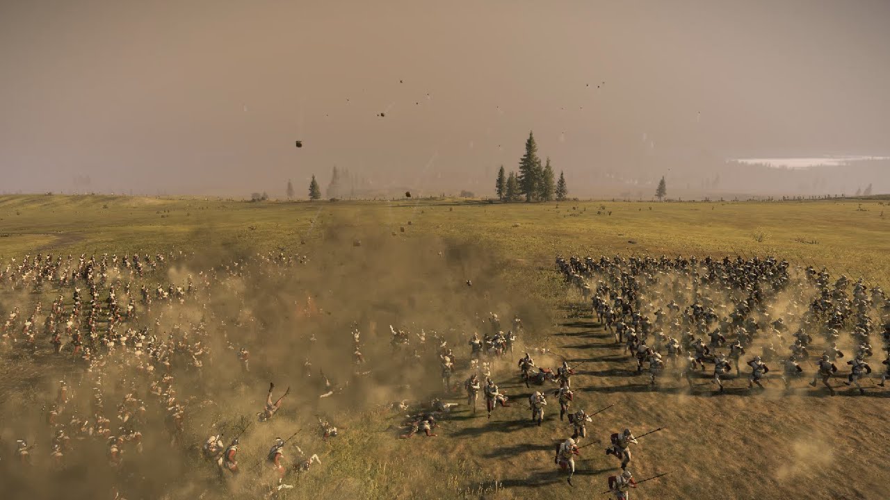 150 Grudge Throwers vs 4000 Spearmen Warhammer Total War