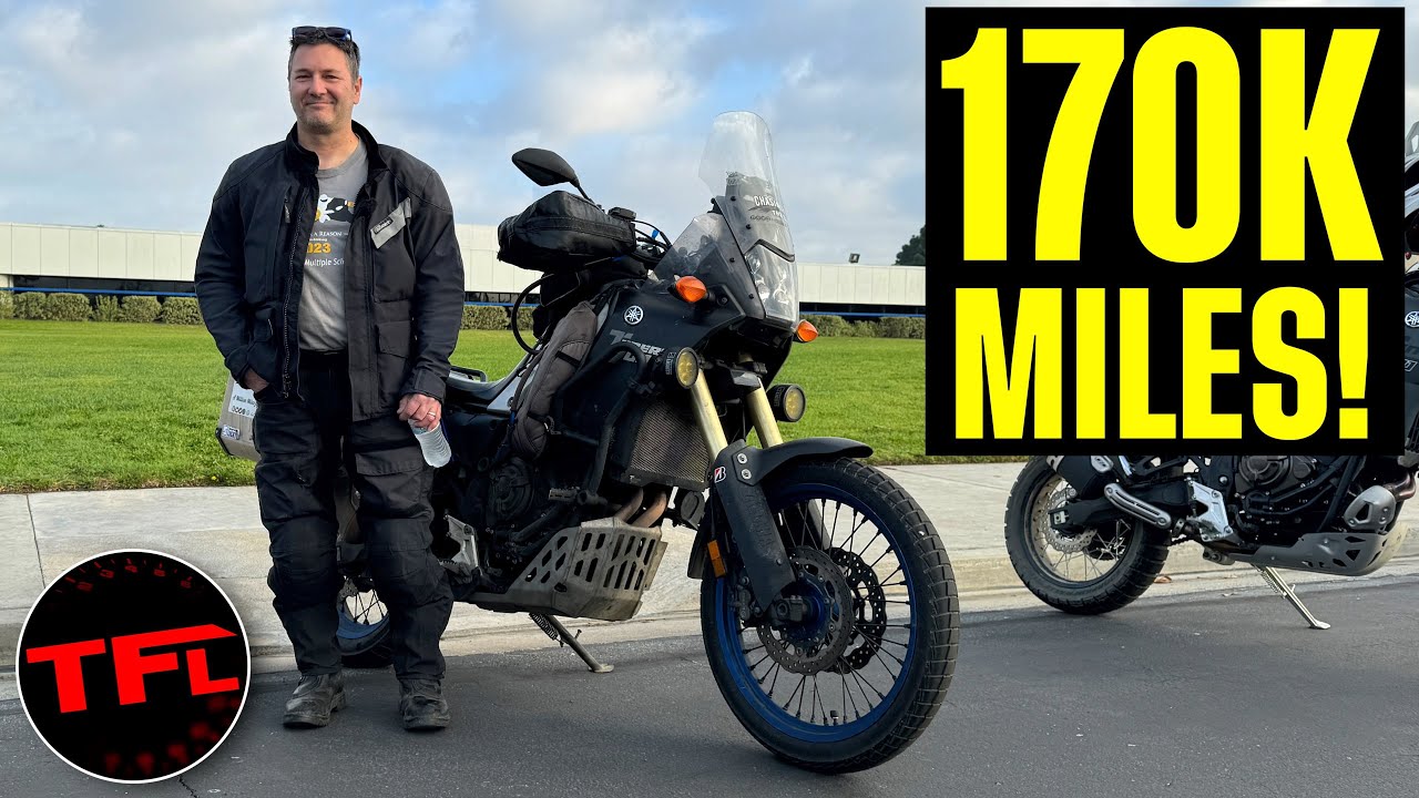 Here's How This 2021 Yamaha Tenere 700 Runs After Almost 200,000 Miles!