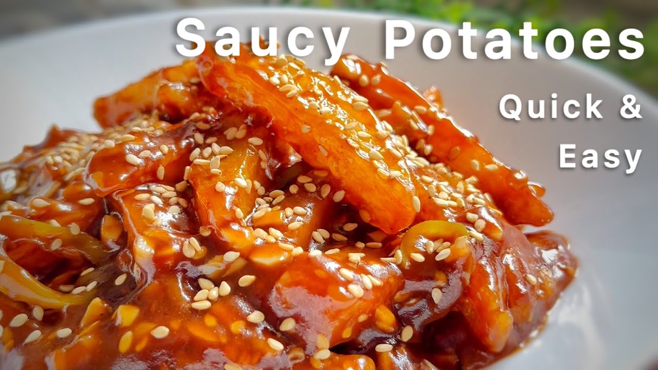 Quick Saucy Potatoes