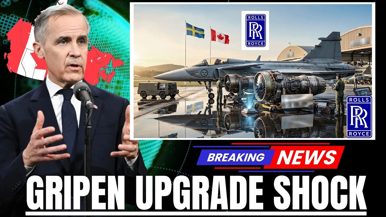 Канада В ШОКЕ от оснащения Gripen двигателем Rolls-Royce EJ200 &mdash; НАТО этого не ожидало!