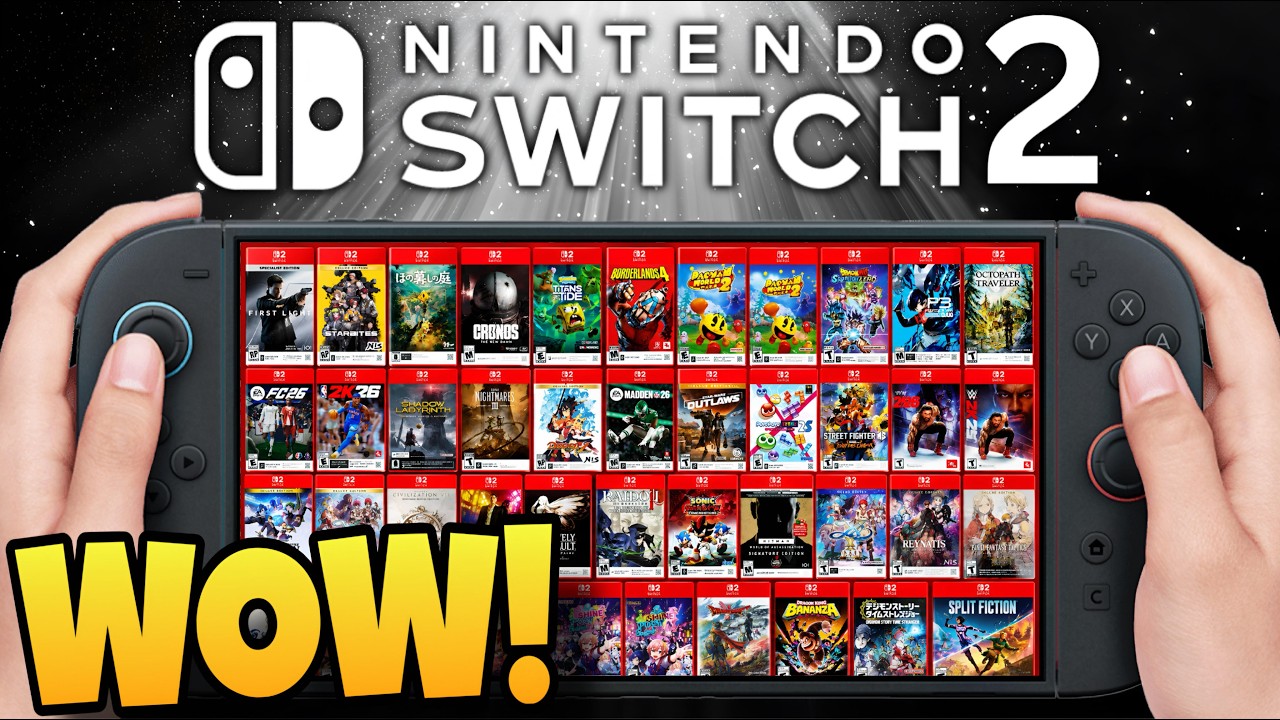 Громкие и неожиданные новости о Nintendo Switch 2!