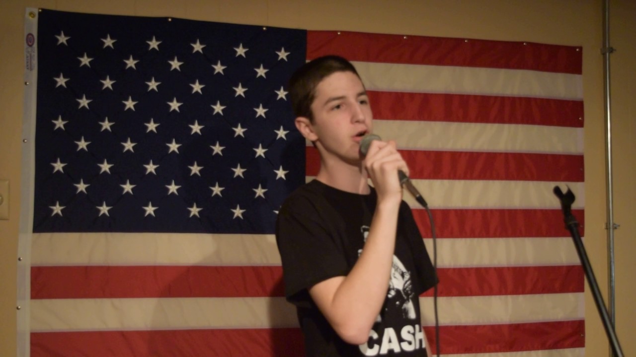 Trent Hoesli sings a Faron Young Hit, 