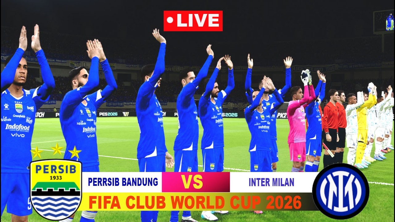 PERSIB BANDUNG VS INTER MILAN  FIFA WORLD CUP  CHAMPIONS LEAGUE  SIMULASION GAME