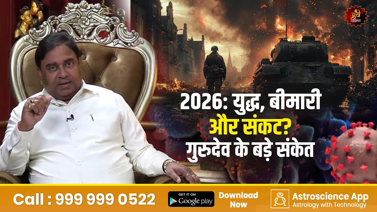 2026: युद्ध, बीमारी और संकट? गुरुदेव के बड़े संकेत | Gurudev GD Vashist | Lal Kitab