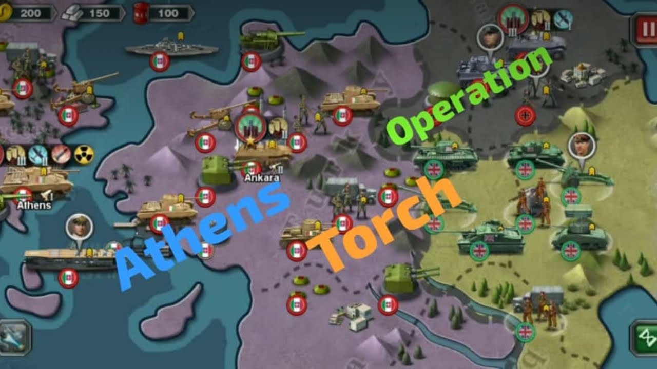 Operation Torch Athens #new mode #world conqueror 3