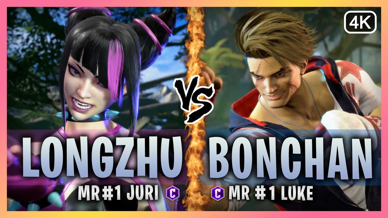 SF6 ▰  Juri (Longzhu) Vs. Luke (Bonchan)『Street Fighter 6』