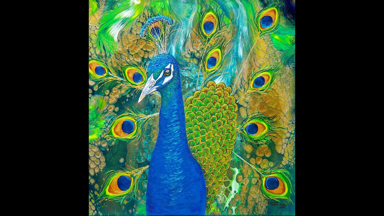 🦚MUST SEE!!🦚 from POUR to PEACOCK with @Sandra Lett  ~