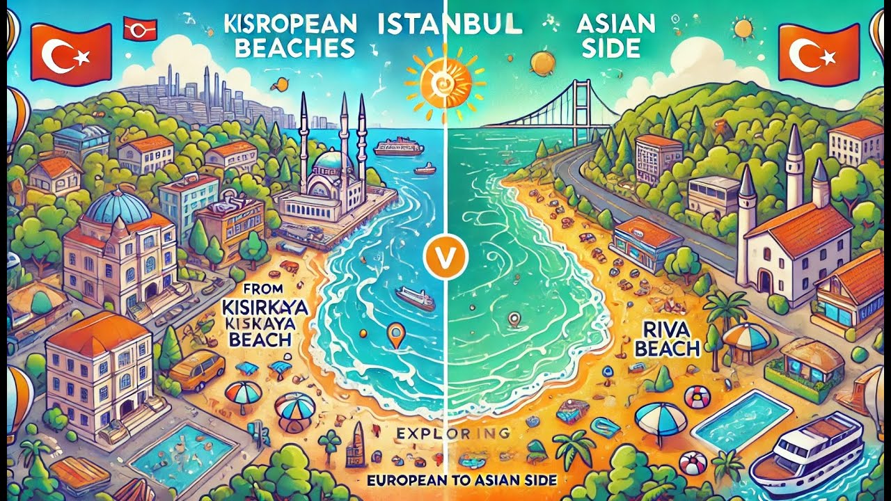 Exploring Istanbul's Northern Beaches: From Kisirkaya to Riva | European to Asian Side | Funtime