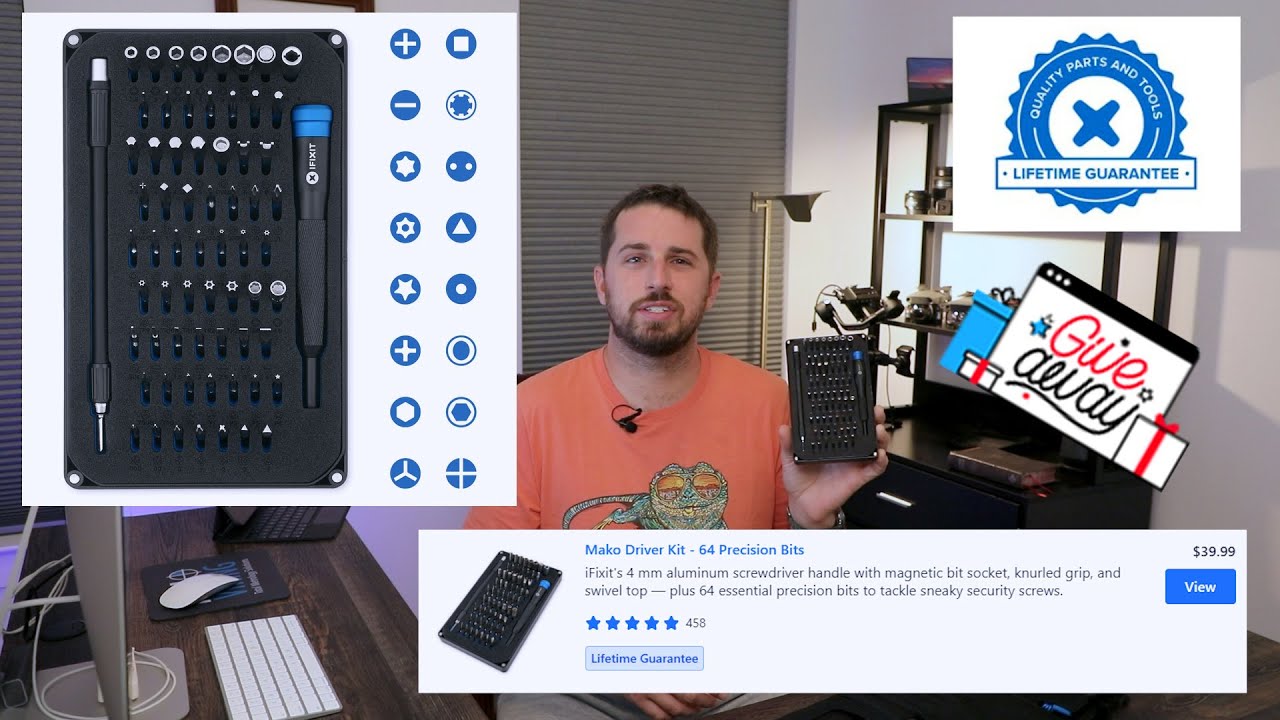 4 Years with iFixit Pro Tech Toolkit + MAKO GIVEAWAY!
