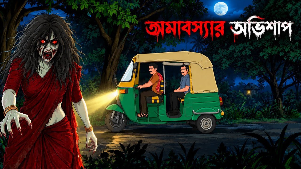 অমাবস্যার অভিশাপ | Amavasyar Obhishap | Bengali Horror Story | Bangla Bhuter Cartoon | Bhuter Golpo 