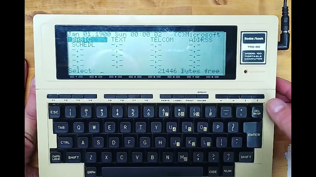 Episode 7 - TRS-80/Tandy models 100/102 Part 1.