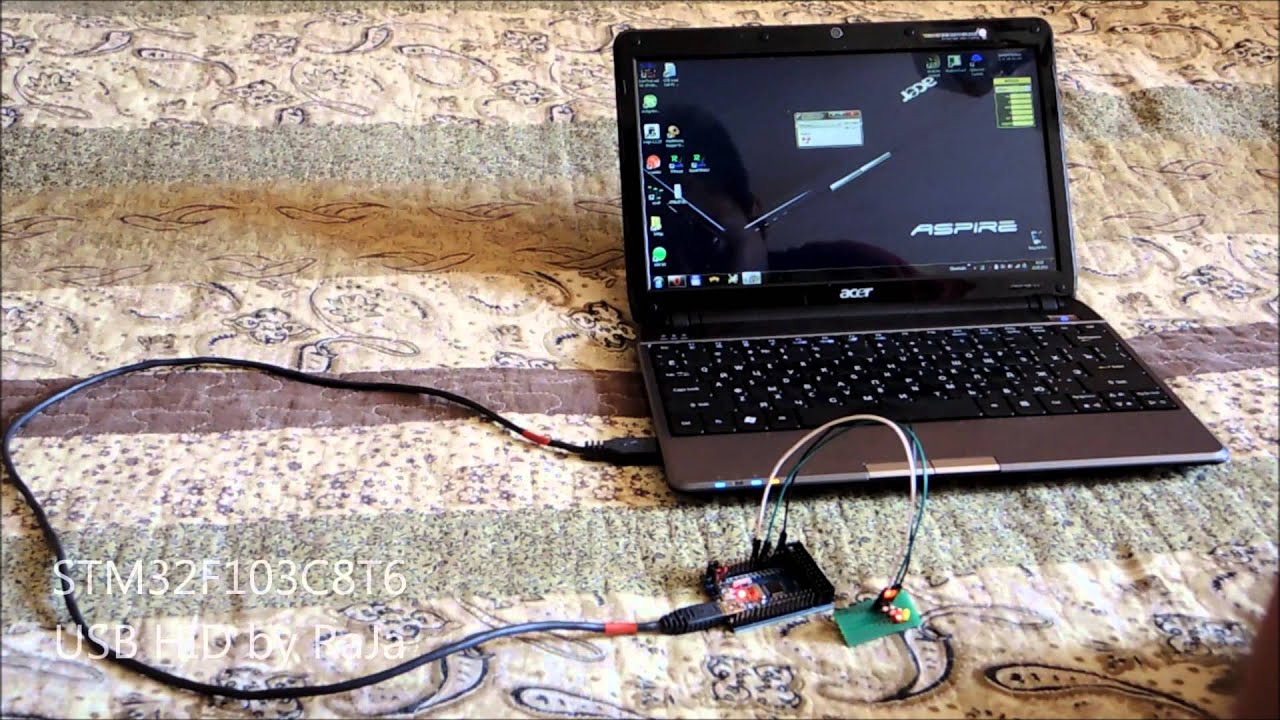 STM32F103C8 HID