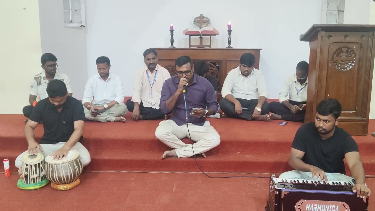 Saranam Saranam Iraiva | Powerful Tamil Bhajan Worship | Led by Blessin S. (M.Th I) | 4K