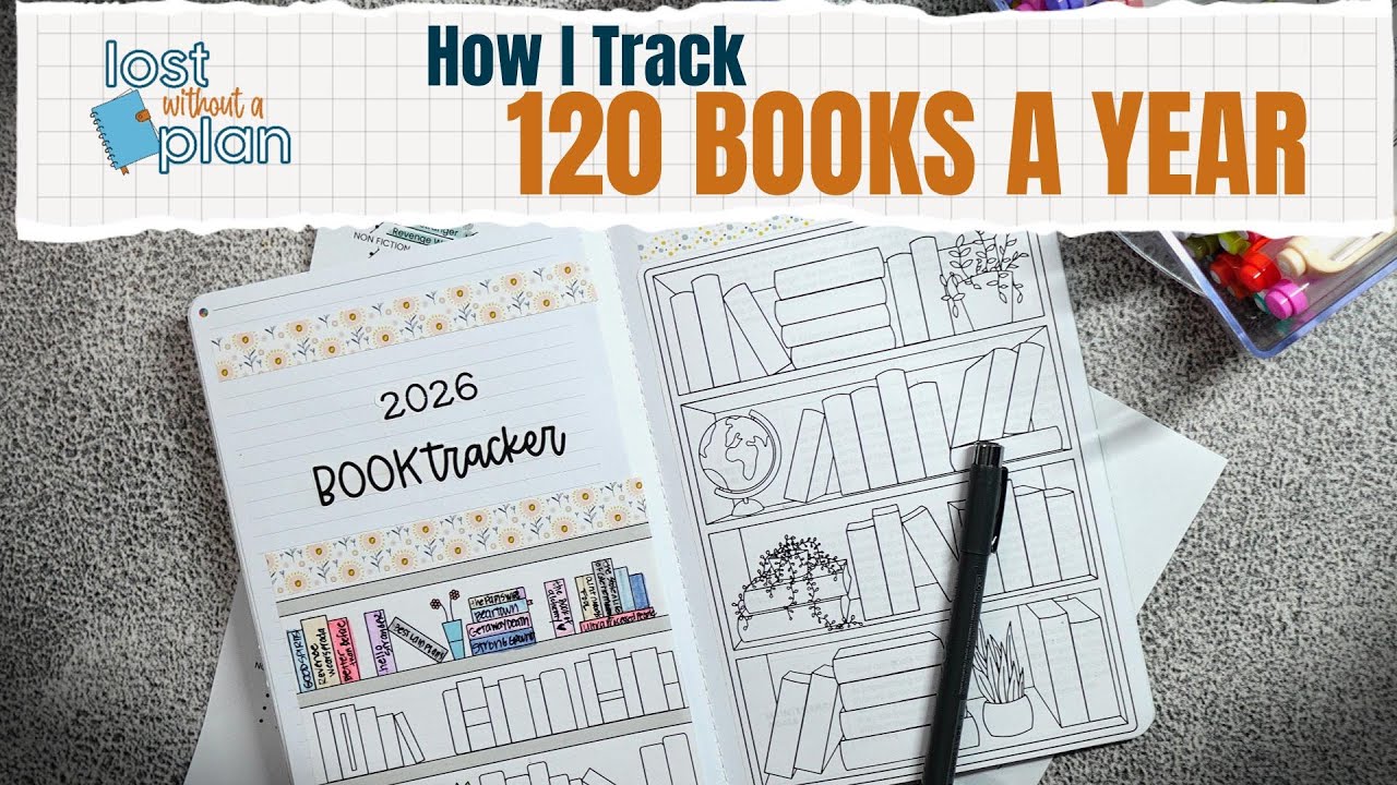How I Plan to Read 120 Books This Year | Setup a Reading Tracker in My MäksēLife Notebook