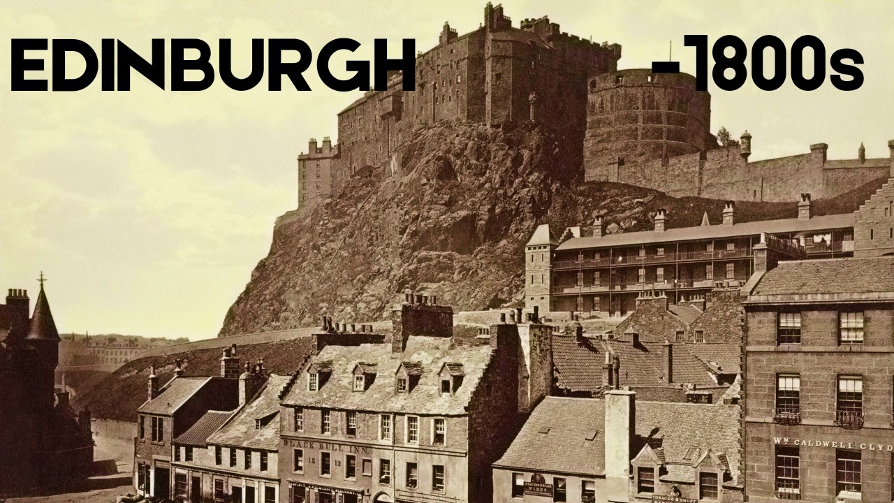 EDINBURGH 1800s (AI Reconstruction)